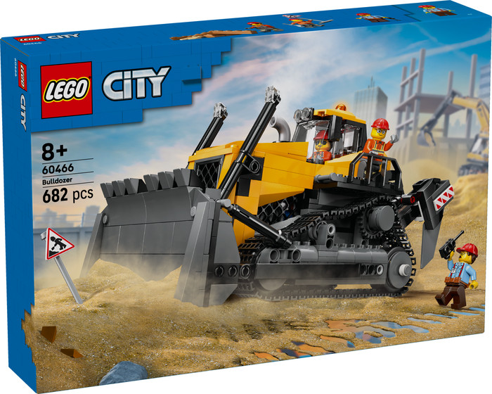 LEGO City - Le Bulldozer Jaune 60466 emballage