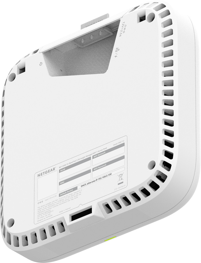 Netgear WBE710 achterkant