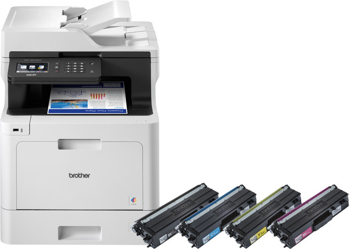 Brother DCP-L8410CDW + 1 Set d'Encre Supplémentaire Main Image