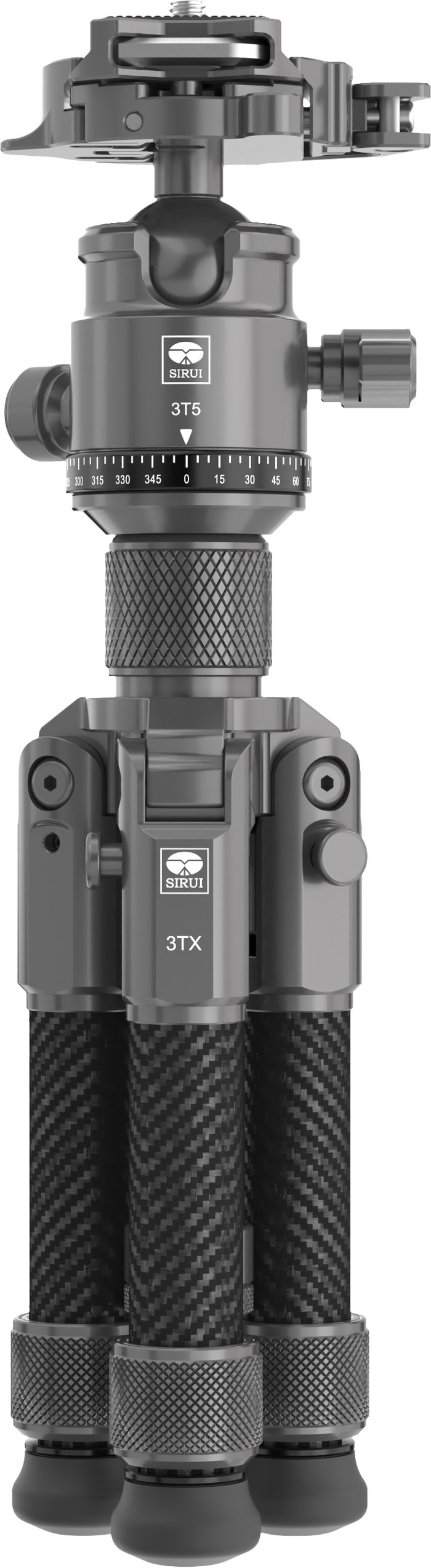 Sirui 3TX + 3T5 Table Tripod Kit voorkant