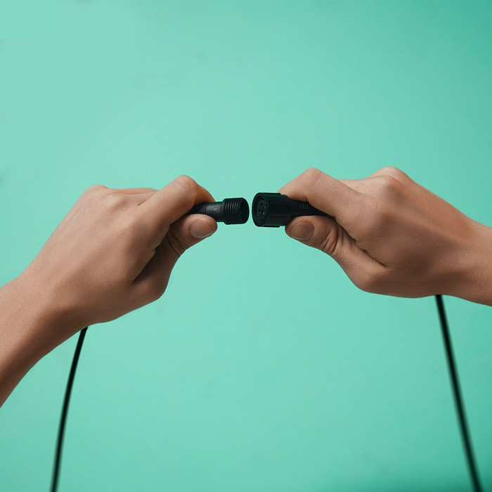 WiZ Elpas - Poteau de Jardin - Éclairage Coloré et Blanc - Noir - Extension visuel fournisseur