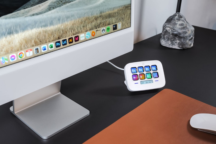 Elgato Stream Deck Neo product in use