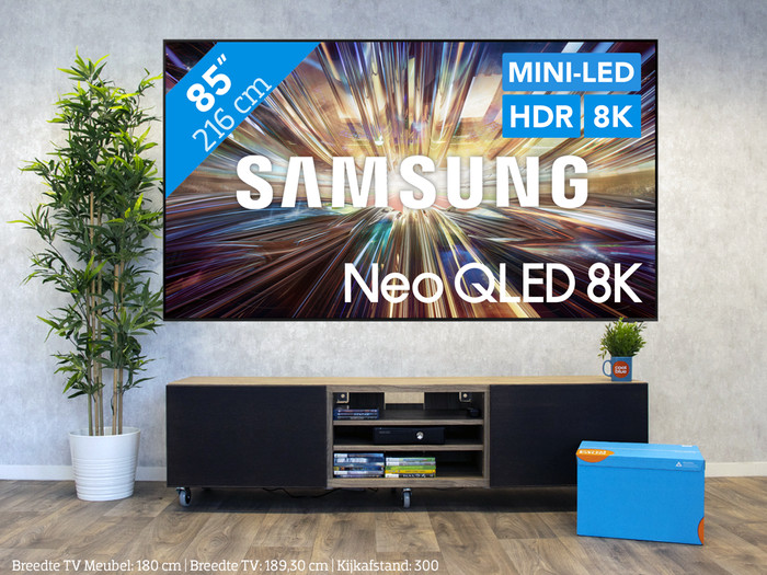 Samsung Neo QLED 8K 85QN800D (2024) visual Coolblue 1