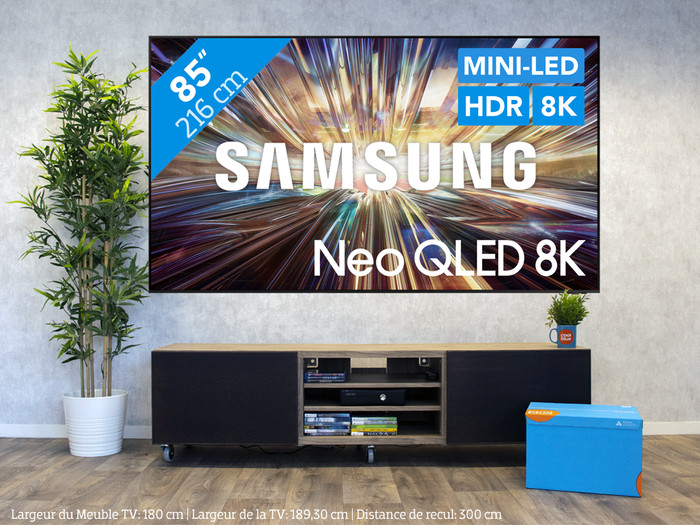 Samsung Neo QLED 8K 85QN800D (2024) visuel Coolblue 1