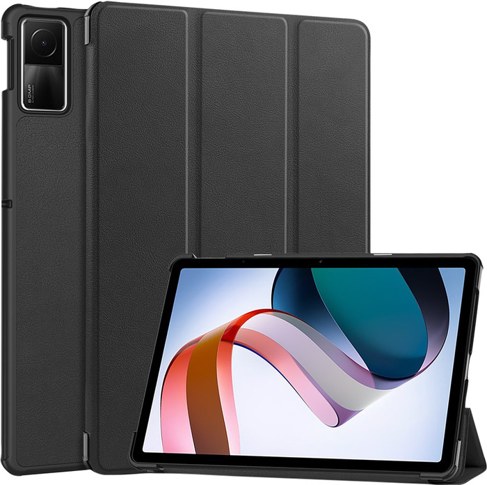 Just in Case Tri-Fold Redmi Pad SE 11 pouces Book Case Noir côté gauche