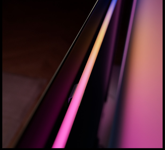 Philips Hue Play Pro LED Strip 75 tot 85 inch TV product in gebruik
