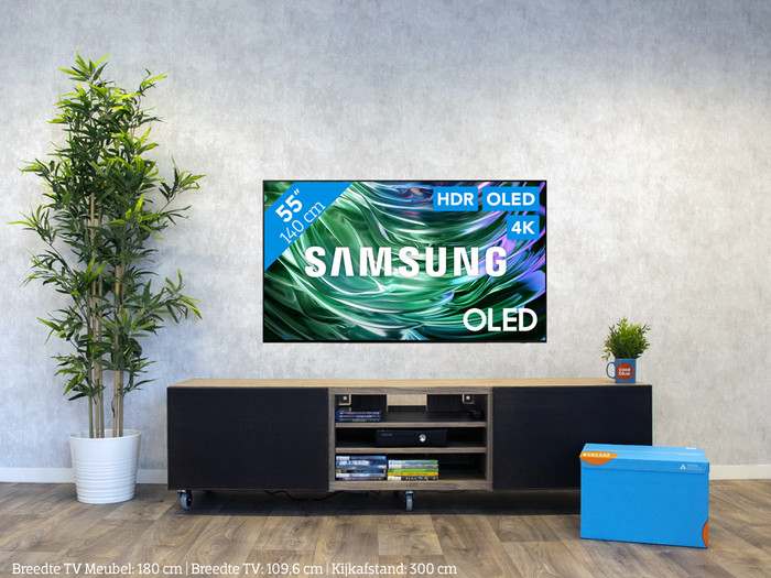 Samsung OLED 4K 55S90D (2024) + Samsung HW-S701D Wit (2024) visual Coolblue 1