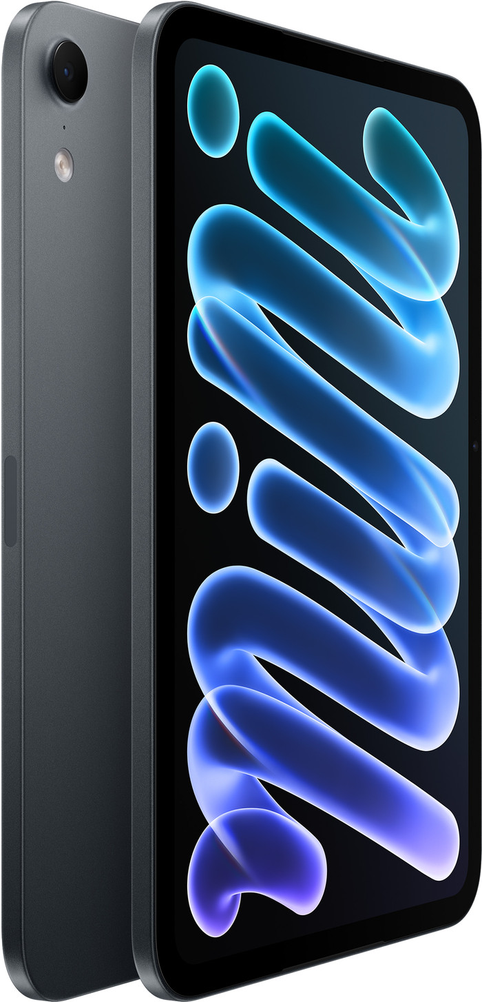 Apple iPad mini 8 (2026) 8,5 inch 128GB Wifi Middernacht rechterkant