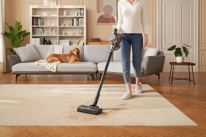 Dreame R20 product in gebruik