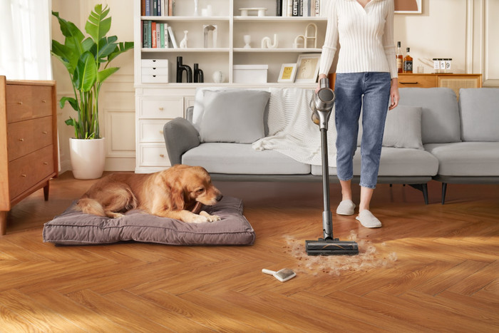 Dreame R20 product in gebruik