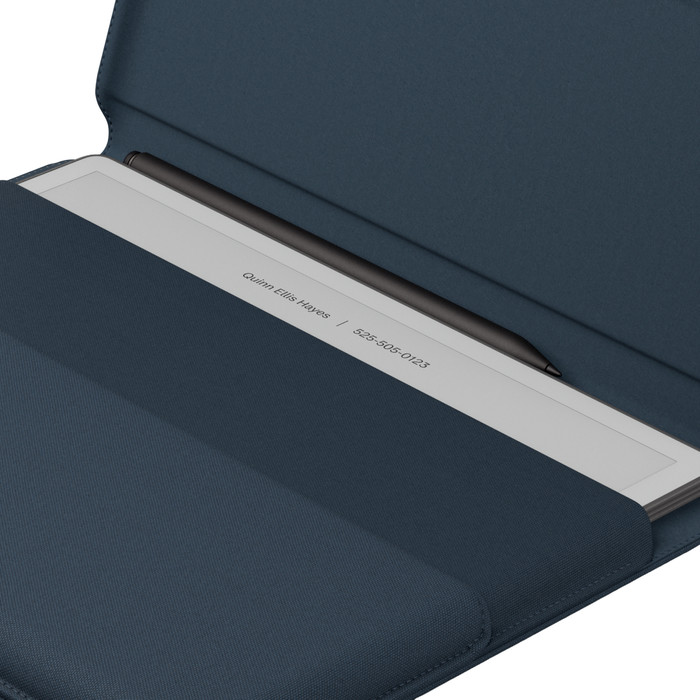 reMarkable Paper Pure Polymer Weave Sleeve Blauw detail