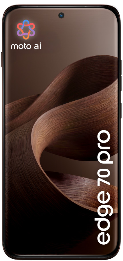 Motorola Edge 70 Pro 256GB Bruin 5G voorkant