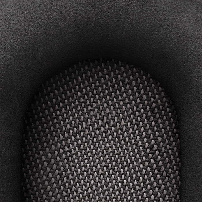 Dyson OnTrac Copper + ear cushion Black + ear cup Blue detail