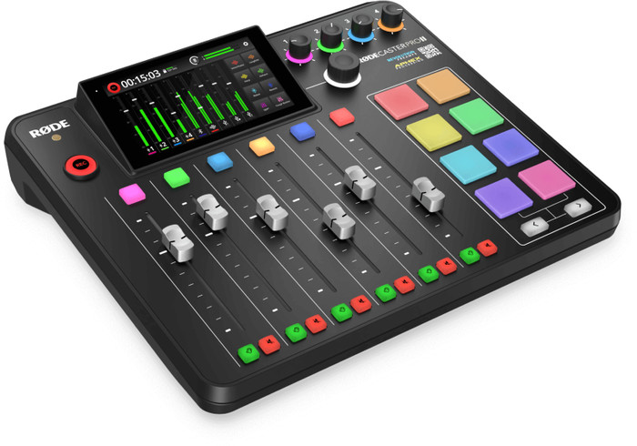 Rode Rodecaster Pro II bovenkant