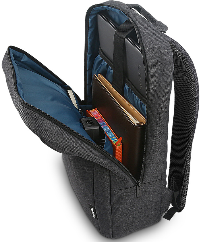 Lenovo 15.6" Laptop Casual Backpack B210 Black-ROW binnenkant