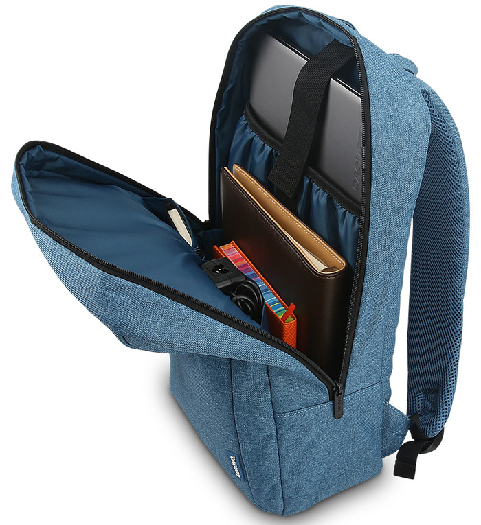 Lenovo 15.6-inch Laptop Casual Backpack B210 Blue-ROW inside