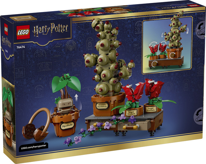 LEGO Harry Potter Zweinstein Kruidenkunde Planten 76474 verpakking