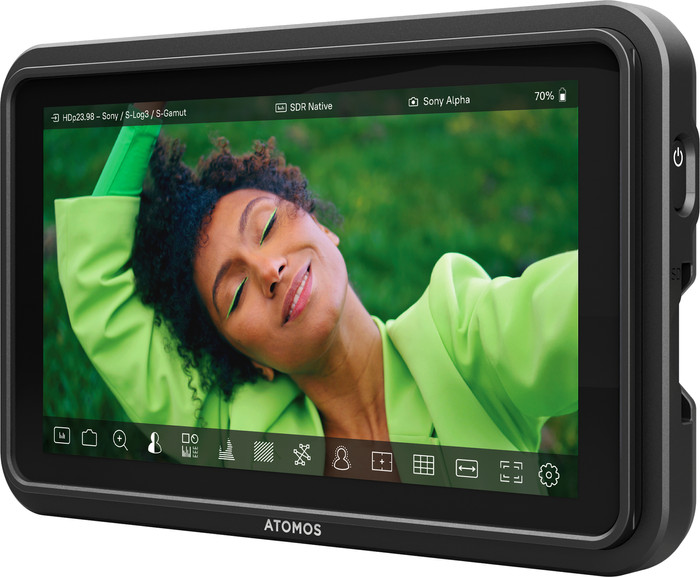 Atomos Shinobi II right side
