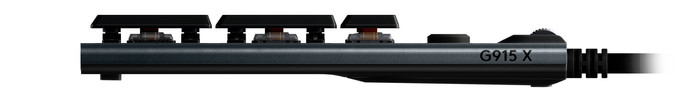 Logitech G915 X Gaming Keyboard QWERTY Black detail