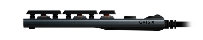 Logitech G915 X LIGHTSPEED Gaming Keyboard AZERTY Black detail