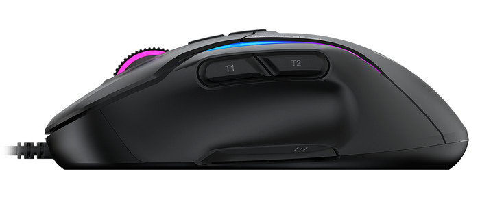 Turtle Beach Kone II Wired Gaming Mouse Black right side