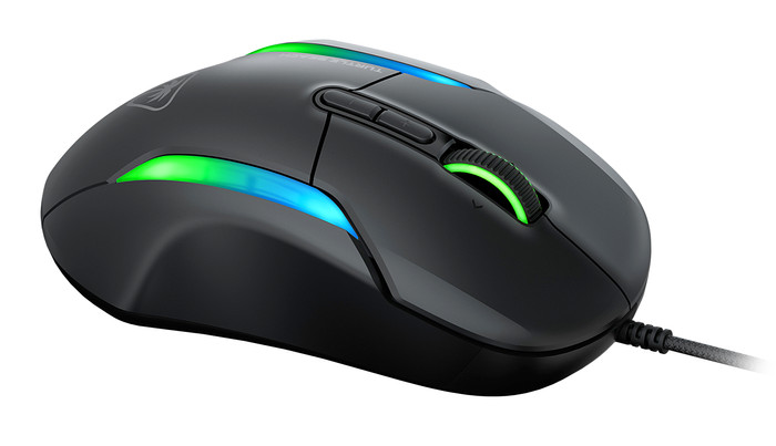 Turtle Beach Kone II Wired Gaming Mouse Black left side