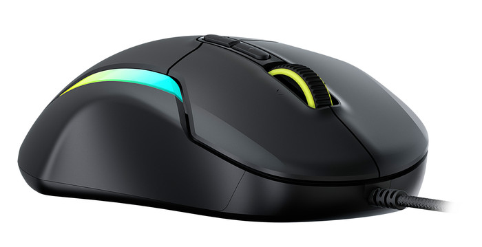 Turtle Beach Kone II Wired Gaming Mouse Black front