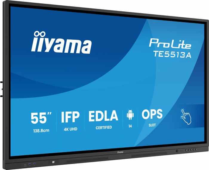iiyama ProLite TE5513A-B2AG linkerkant