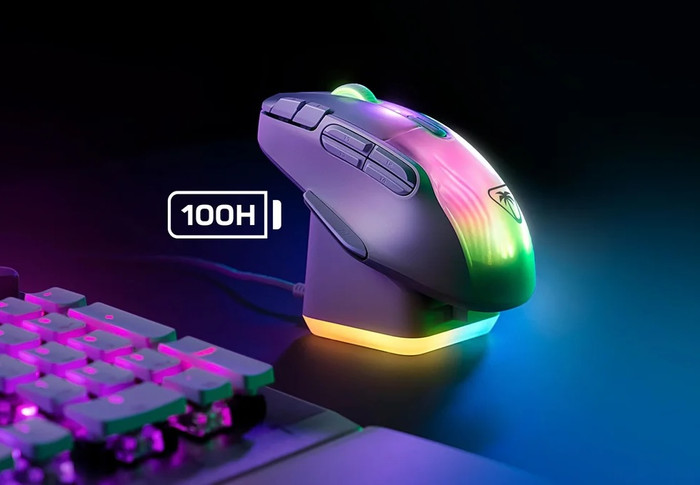 Turtle Beach Kone XP AIR Souris Gamer Sans Fil Noir produit à l'usage