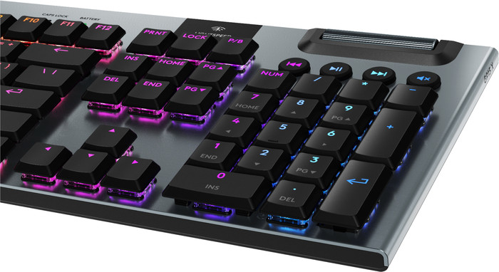 Logitech G915 X LIGHTSPEED Wireless Gaming Keyboard Black QWERTY detail