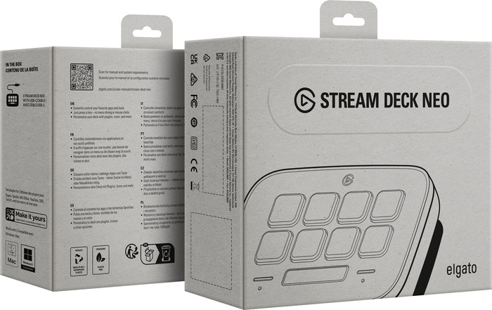 Elgato Stream Deck Neo packaging