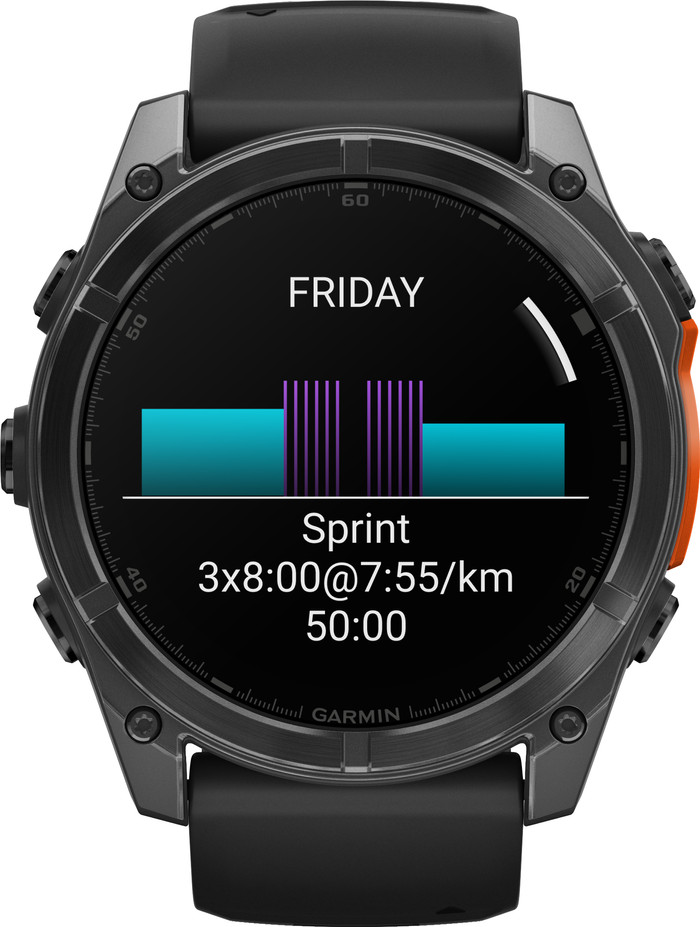 Garmin Fenix 8 Black 51mm front