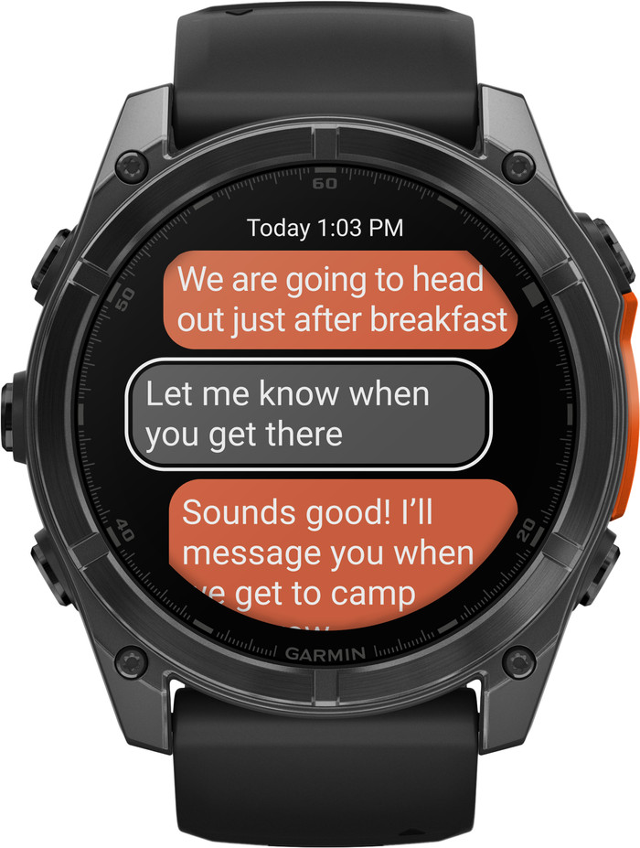 Garmin Fenix 8 Black 51mm front