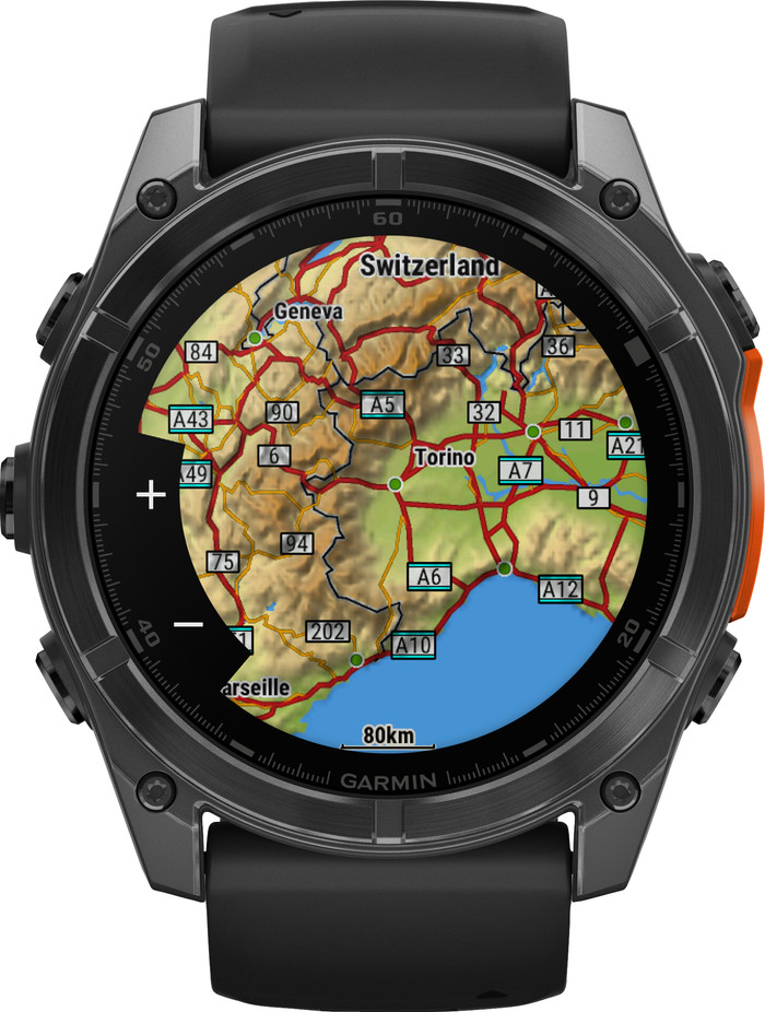 Garmin Fenix 8 Black 51mm front