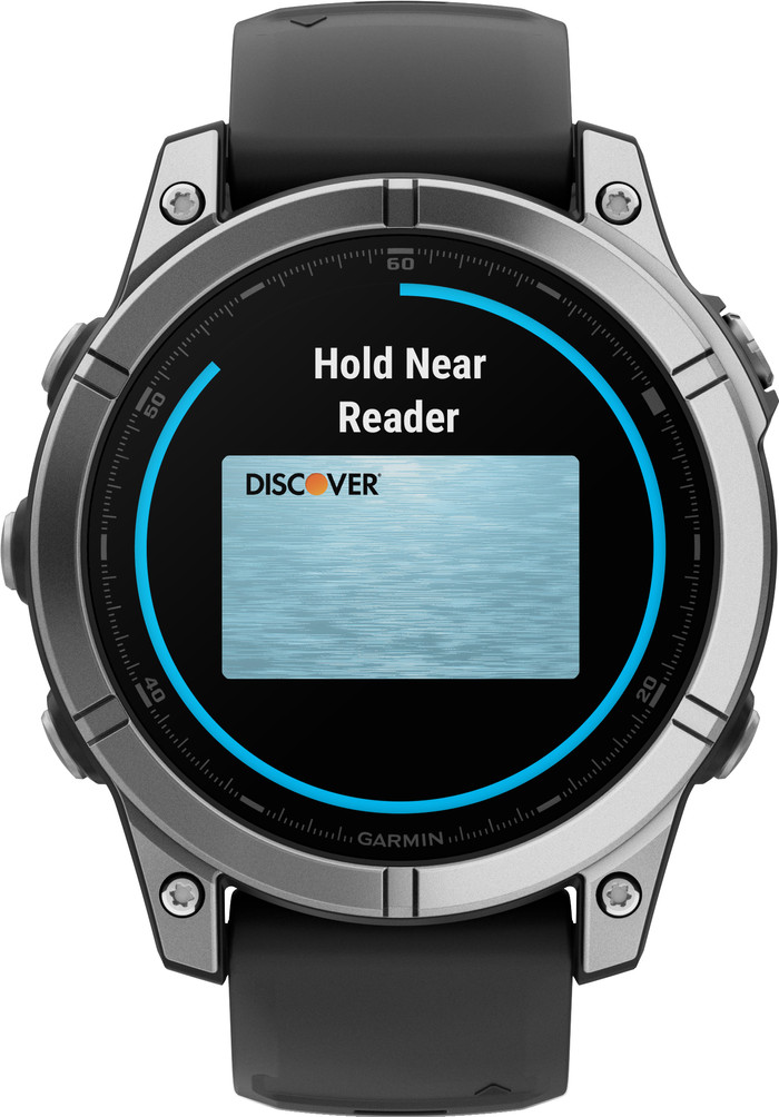 Garmin Fenix E Grijs 47mm voorkant