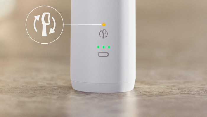 Philips Sonicare 5300 Series HX7108/02 Wit detail