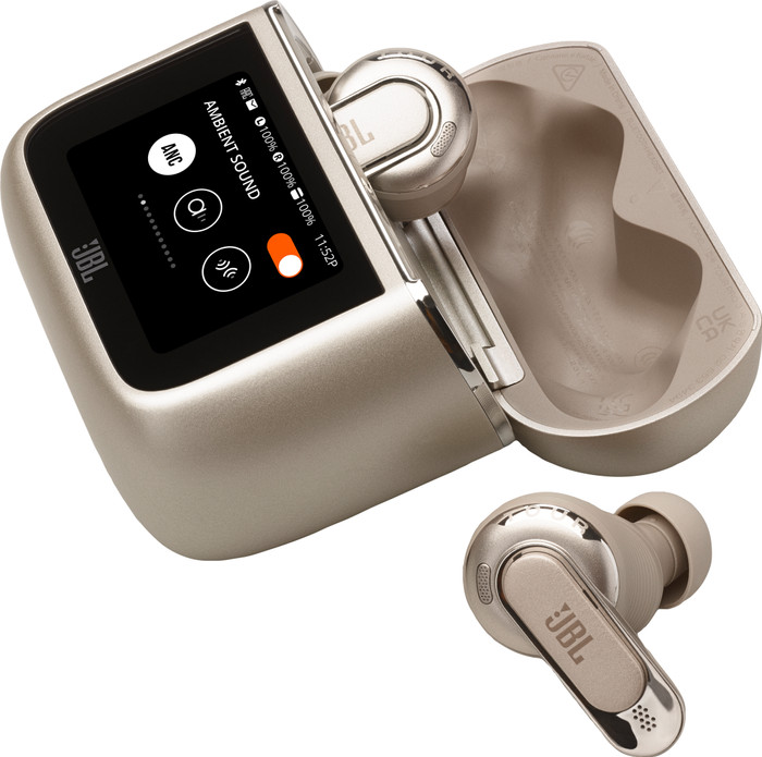 JBL Tour Pro 3 TWS Crème voorkant