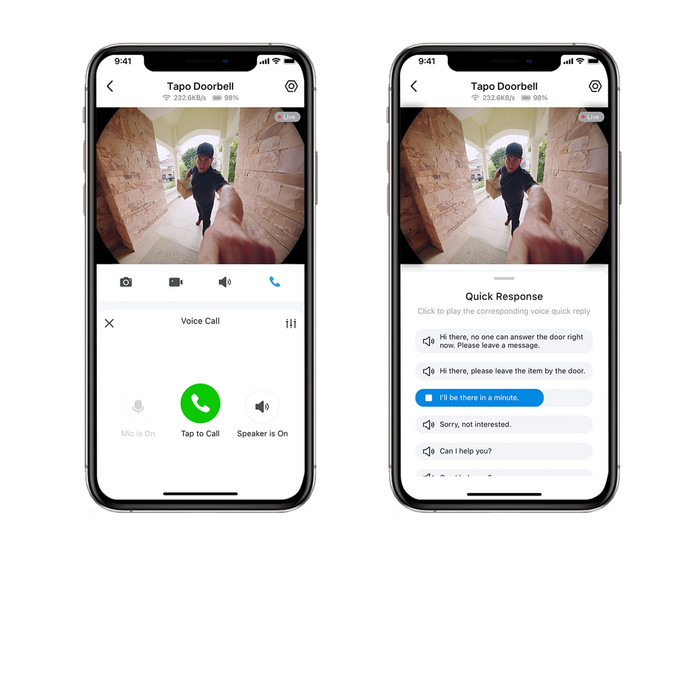 TP-Link Tapo D235 Smart Battery & Wired Doorbell visual leverancier