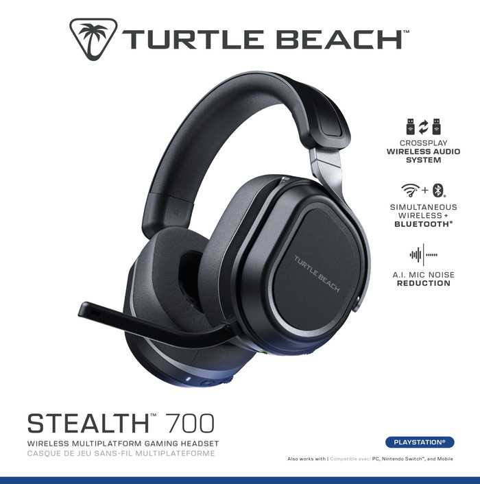 Turtle Beach Stealth 700 GEN3 PlayStation - Noir emballage