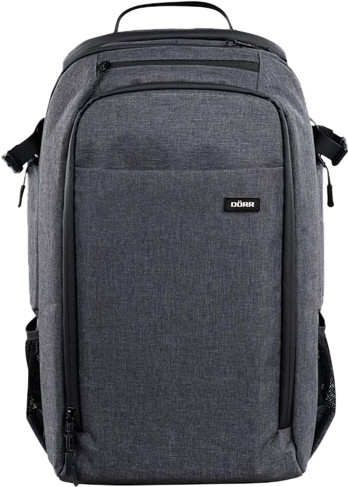 Dörr Photo Backpack Prag Pro 20L Grijs voorkant