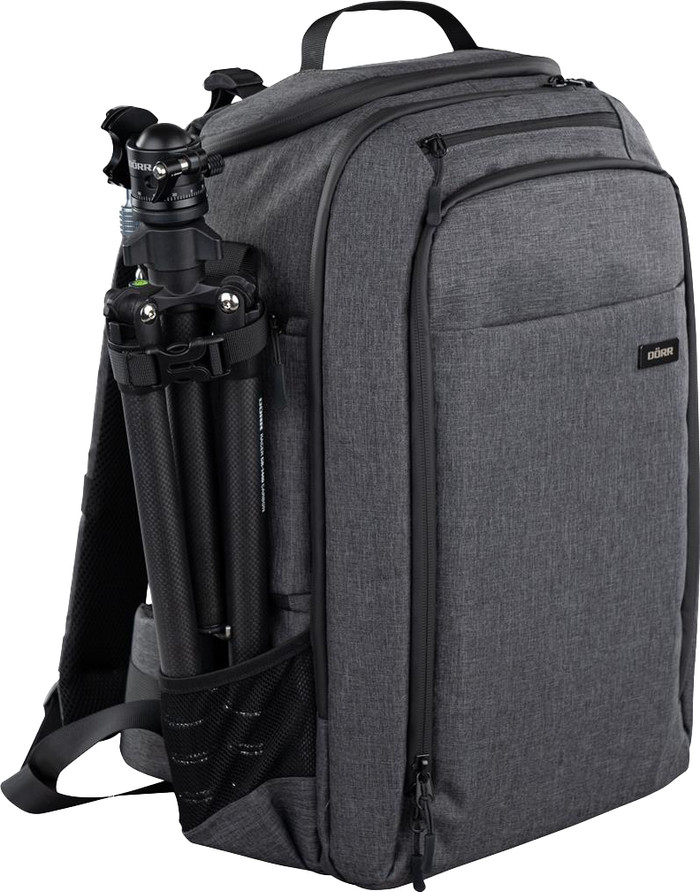 Dörr Photo Backpack Prag Pro 20L Grijs linkerkant