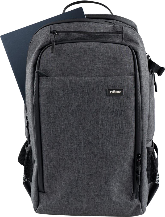 Dörr Photo Backpack Prag Pro 20L Grijs voorkant