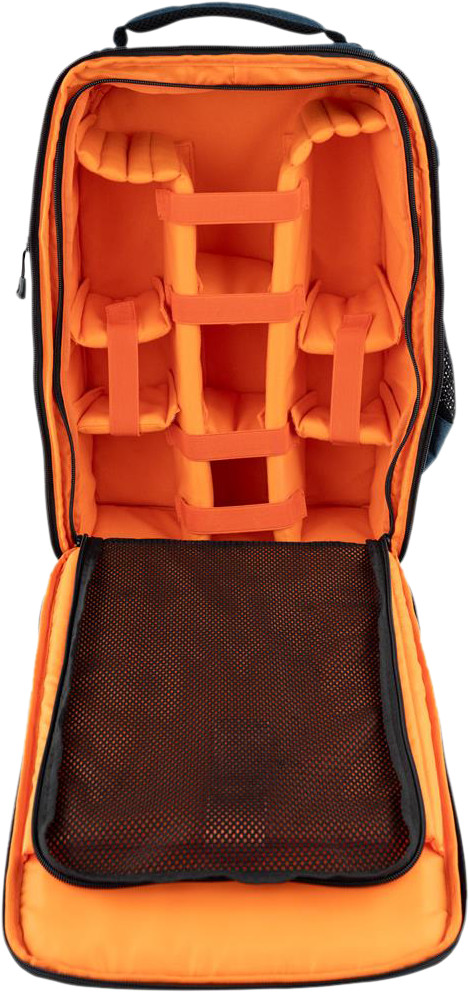 Dörr Photo Backpack Prag Go 16L Grijs binnenkant