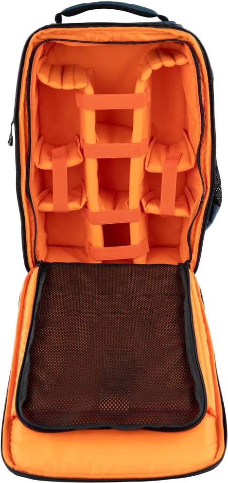 Dörr Photo Backpack Prag Go 16L Blauw binnenkant