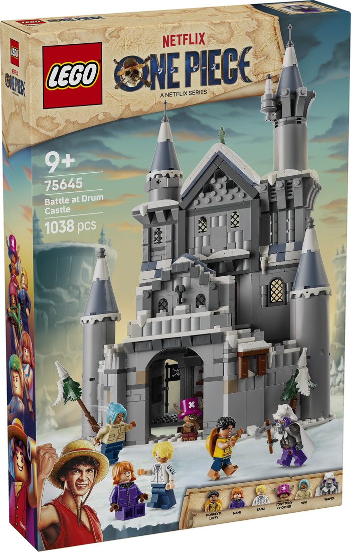 LEGO One Piece - Bataille au Château de Drum 75645 emballage
