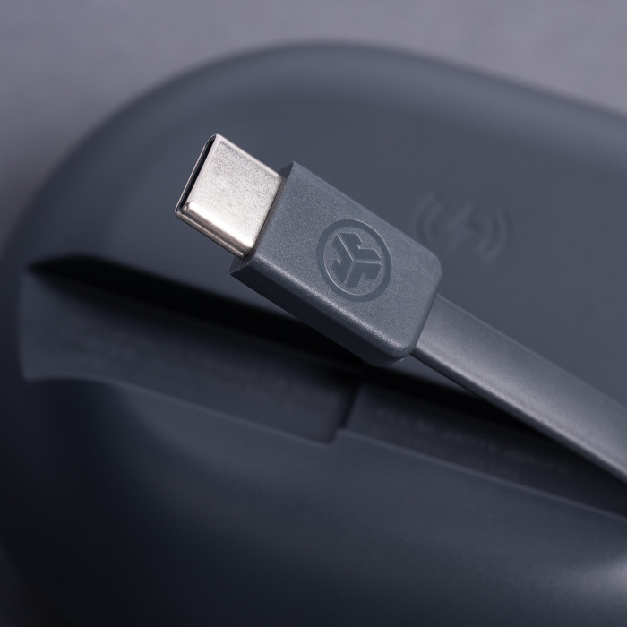 JLab Jbuds Sport ANC 4 Gris produit à l'usage