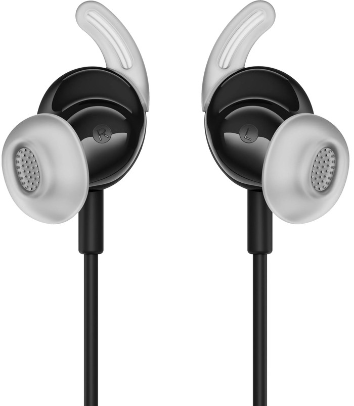Bose bedrade oordopjes Zwart voorkant