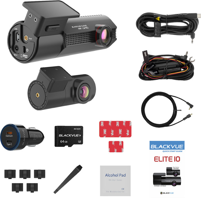 BlackVue Elite 10-2CH 64 GB accessoire