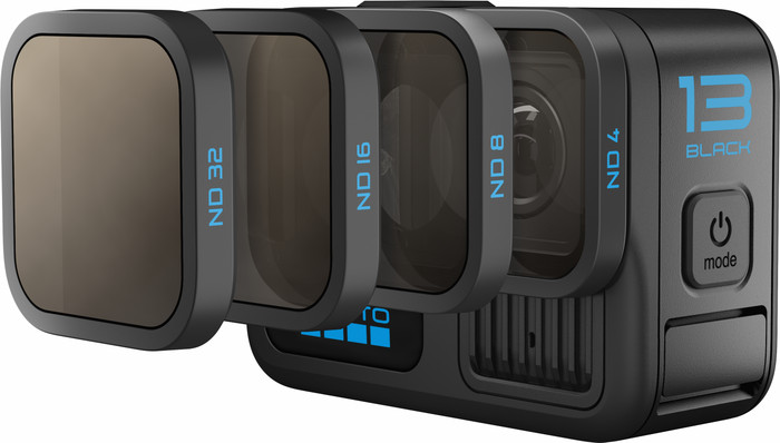 GoPro HERO 13 Black + GoPro ND Filter 4-Pack front