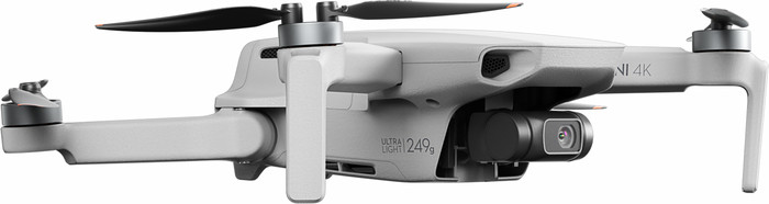 DJI Mini 4K + Remote Controller left side